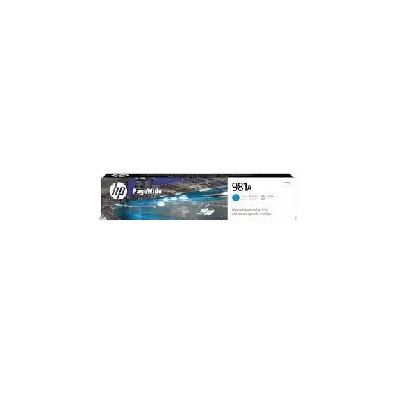 HP 981A Cyan Original PageWide Cartridge (J3M68A)