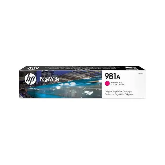 خرطوشة HP 981A الارجواني الأصلي PageWide (J3M69A)
