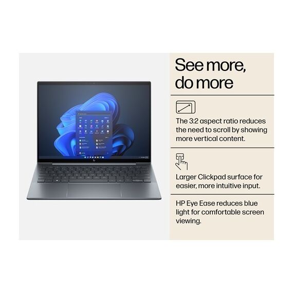 Laptop HP Dragonfly 13.5" Intel i7-1365U 32GB RAM 1TB SSD G4 Business