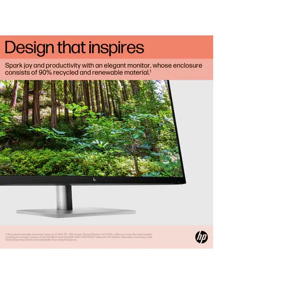 شاشة HP بدقة فائقة مقاس 32 بوصة E32k G5 4K USB-C IPS  (6N4D6AA)