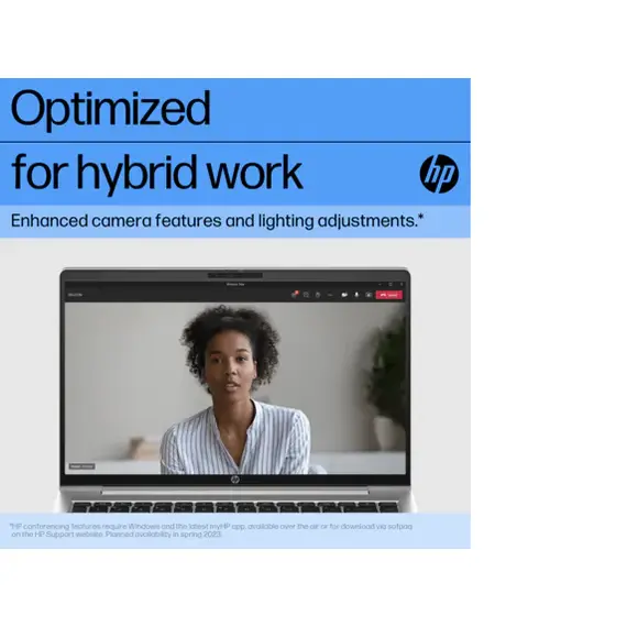 لابتوب HP Probook 440 شاشة 14 بوصة معالج i5-1335U ذاكرة 8 جيجابايت هارديسك 256 جيجابايت SSD الجيل العاشر للتعليم