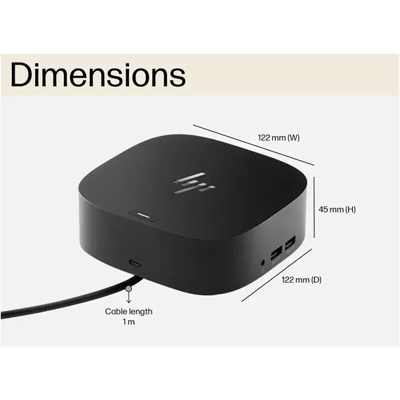 HP USB-C Dock G5 - Universal USB-C Docking Station (5TW10AA) HP USB-C Dock G5 - Universal USB-C Docking Station (5TW10AA)