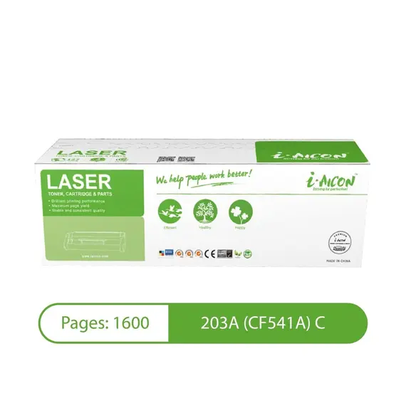 ​i-Aicon Compatible Laser Toner Cyan (HP CF541A|203A / CF401A|201A / Canon 054/045)