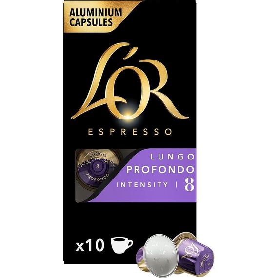 L'OR Coffee CAPSULES LUNGO PROFONDO UTZ 10 X 10
