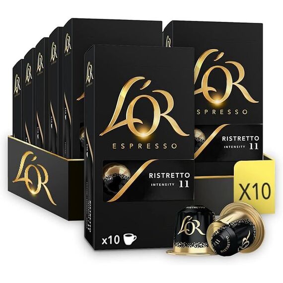 L'OR Coffee CAPSULES RISTRETTO UTZ NEW 10 X 10