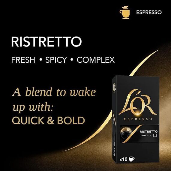 L'OR Coffee CAPSULES RISTRETTO UTZ NEW 10 X 10