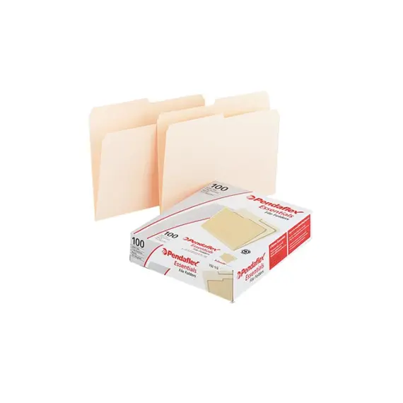 ‎بيندافليكس ليتر بيج ‎مجلد ملف مانيلا ، 100حبة/علبة مقاس ليجل