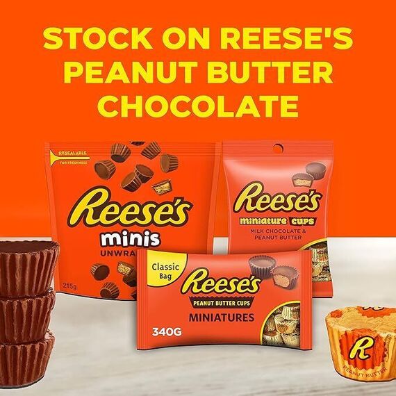 REESE'S PBC MINIATURES WRAPPED 24X340G