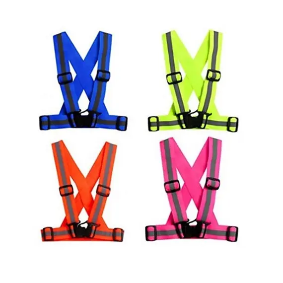 ادوات السلامة، سترة عاكسة  قابلة للتعديل من VAULTEX ADV - للركض والمشي وركوب الدراجات