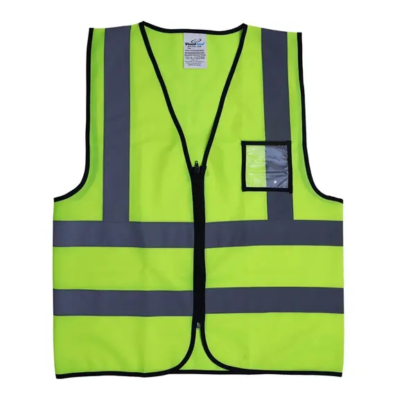 Safety zoon, Reflective Fabric Vest - VAULTEX Yellow 116 GSM