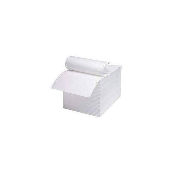 ورق الكمبيوتر سينارلاين بحجم: 9.5 x 11 إنش، 4 طبقات نقية (أبيض+ أبيض+ أبيض+ أ بيض) - NCR (500 ورقة/صندوق)