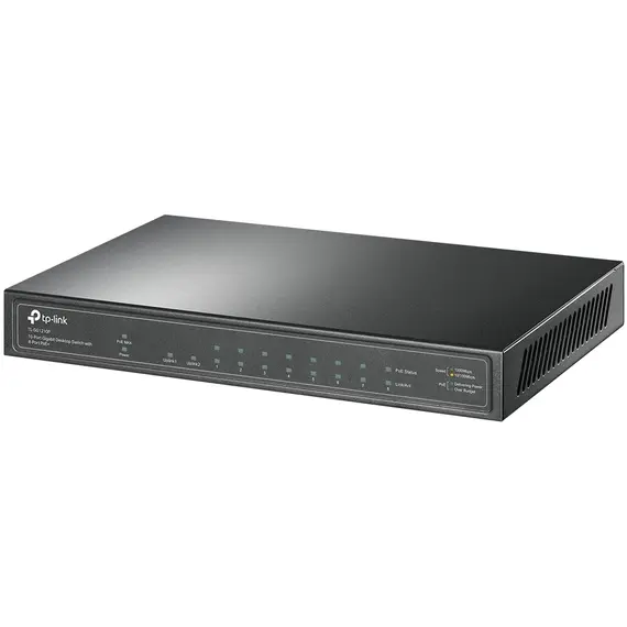 10-Port Gigabit Desktop Switch with 8-Port PoE+ – (TL-SG1210P), 4 image