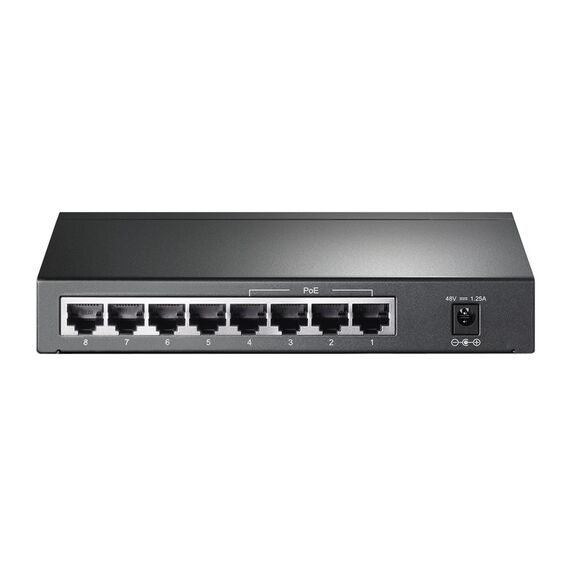 8-Port Gigabit Desktop Switch with 4-Port PoE+ – (TL-SG1008P) 8-Port Gigabit Desktop Switch with 4-Port PoE+ – (TL-SG1008P)