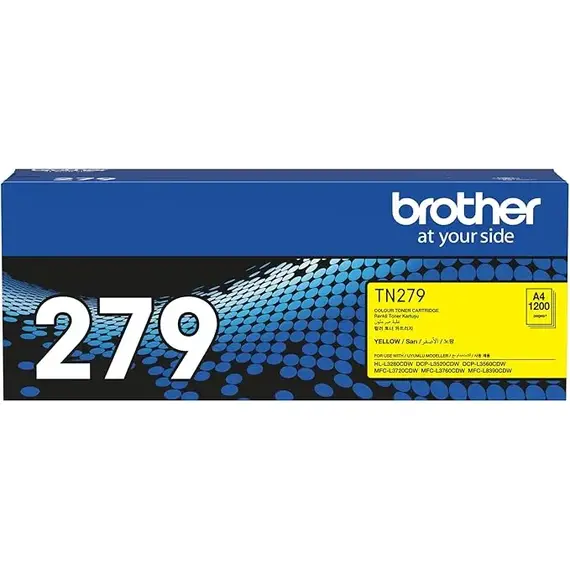 برازر TN279 حبر ليزر اصفر اصلي (TN279Y)