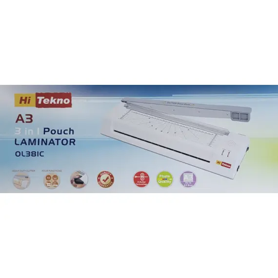 هاي تكنو مكينة تغليف حراري OL381C مقاس A3, 5 image