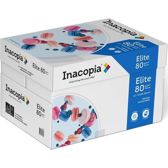 انكوبيا اليت ورق متعدد الاستخدامات أ3 / 80 جم ابيض (5 ربطة/كرتون)