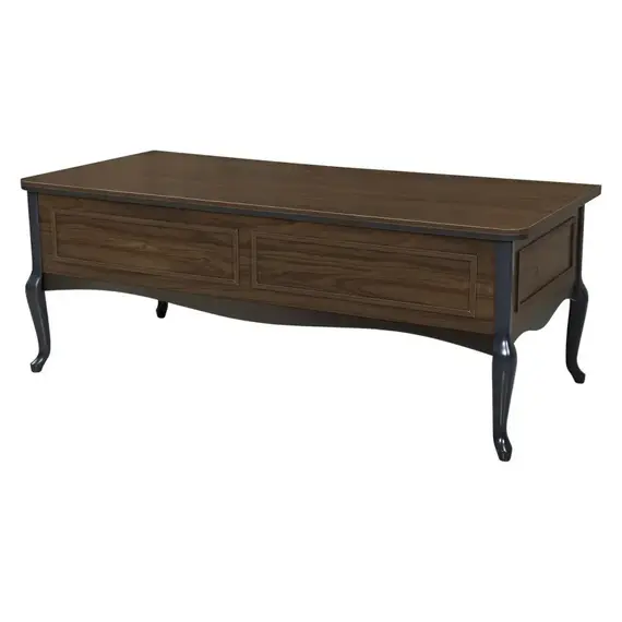 طقم مكتبي لادن - بني غامق ورمادي | 4 قطع: (TLLL-DS005)