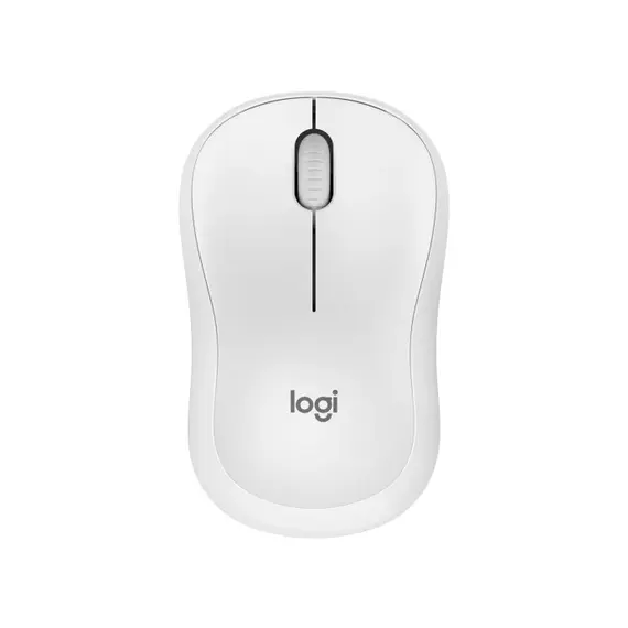 Logitech M240 ماوس بلوتوث صامت - أبيض - 2.4 جيجا هرتز/BT