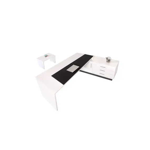 Office Set Myra - White & Grey 3 Pieces (TLLL-DS023)
