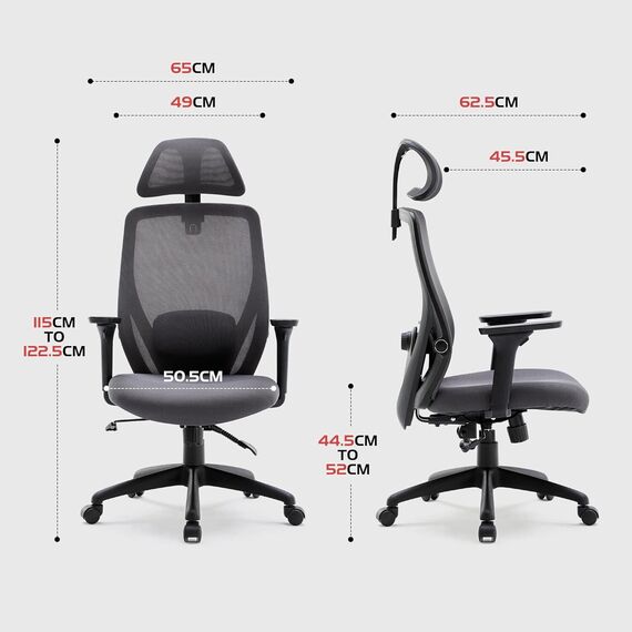 Office Chair M-213H Ergonomic Design (TLLL-C025)