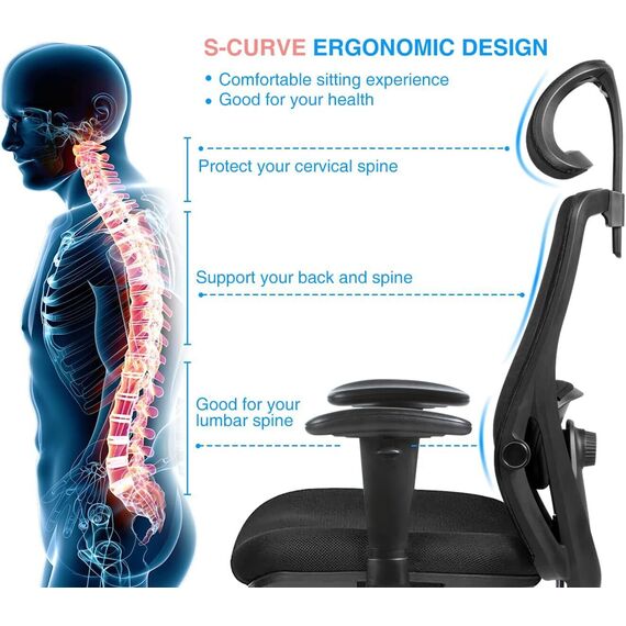 Office Chair M-213H Ergonomic Design (TLLL-C025)