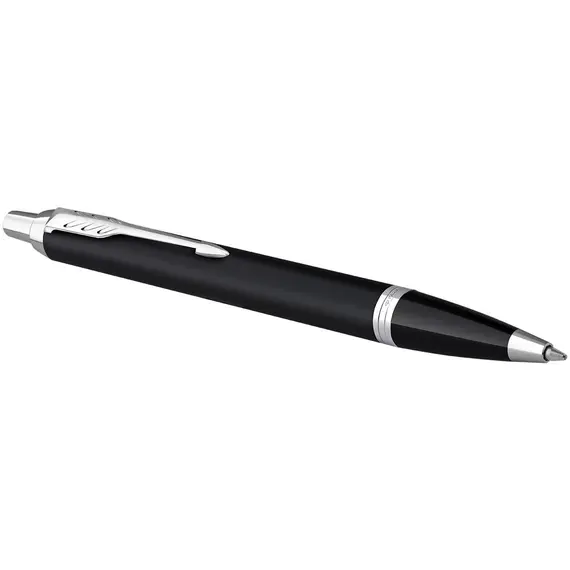 PARKER IM Ballpoint Pen Matte Black with Chrome Trim, 2 image
