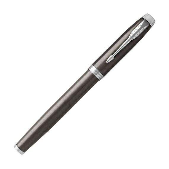 PARKER IM Medium Fountain Pen Dark Espresso Chrome Trim