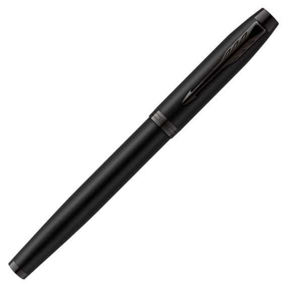PARKER IM Medium Fountain Pen Matte Black with Black Trim