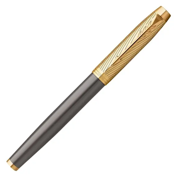 PARKER IM Pioneers Rollerball Pen Grey Arrow Gold Trim, 3 image