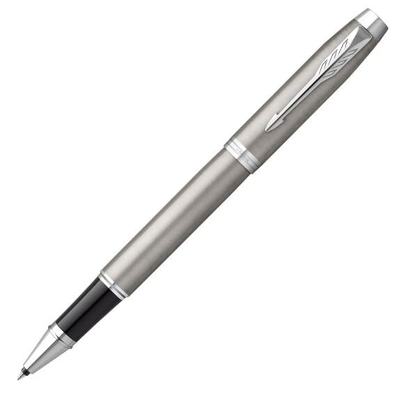 PARKER IM Rollerball Pen Stainless Steel with Chrome Trim