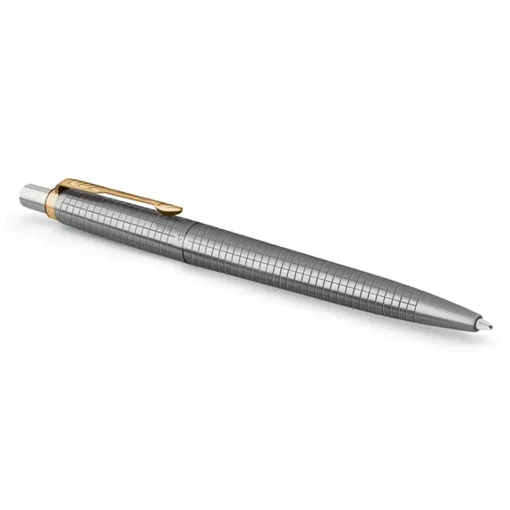PARKER Jotter Special Edition 70th Anniversary Medium Ballpoint Pen Stainless Steel Gold Trim, 2 image