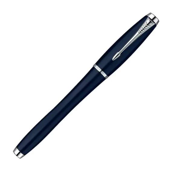 PARKER Urban Classic Rollerball Pen Nightsky Blue Lacquer Chrome Trim, 2 image
