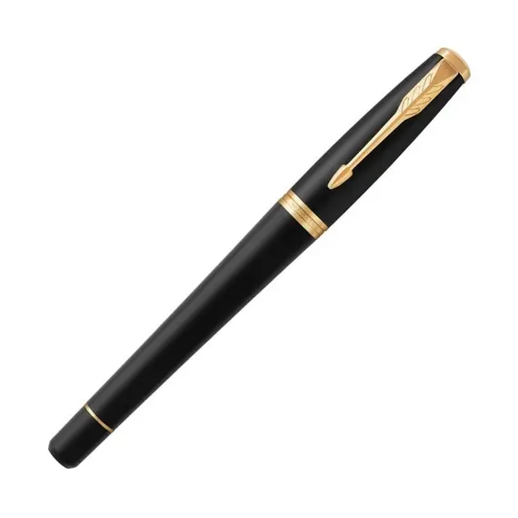 PARKER Urban Medium Fountain Pen Muted Black Gold Trim, 3 image