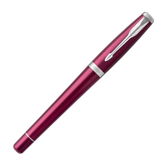 PARKER Urban Medium Fountain Pen Vibrant Magenta Chrome Trim