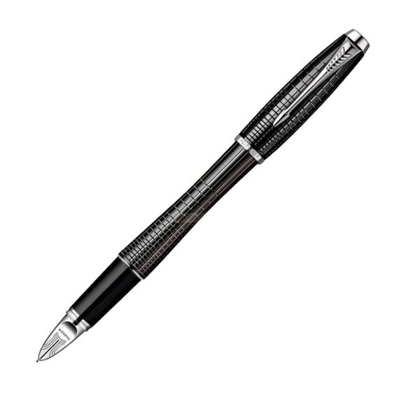 PARKER Urban Premium 5th Technology Medium Pen Chiseled Ebony Black Ink