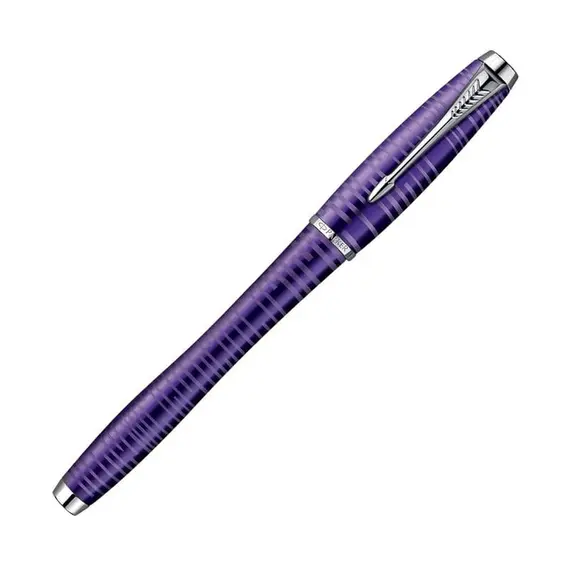 PARKER Urban Premium Fine Rollerball Pen Amethyst Pearl Black Ink, 2 image