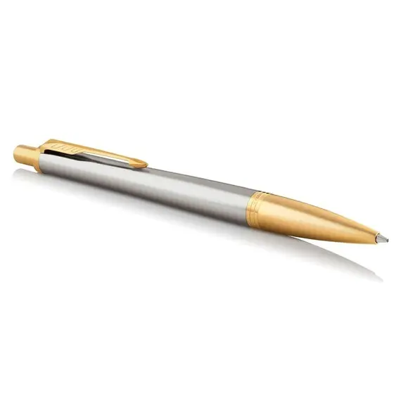 PARKER Urban Premium Medium Ballpoint Pen Aureate Powder Gold Trim Blue Ink, 2 image