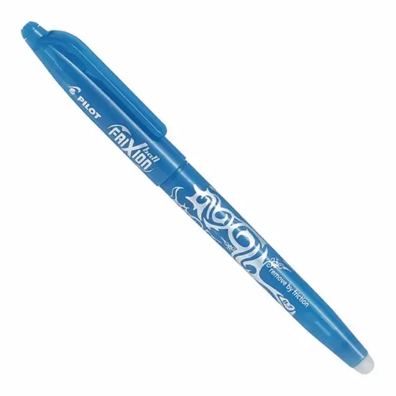 PILOT Frixion Pen Erasable 0.7mm Light Blue (12 pcs/box)