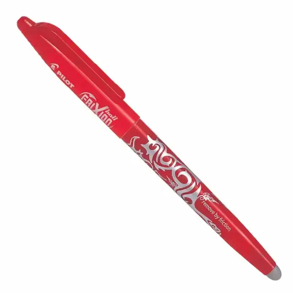 PILOT Frixion Pen Erasable 0.7mm Red (12 pcs/box), 3 image