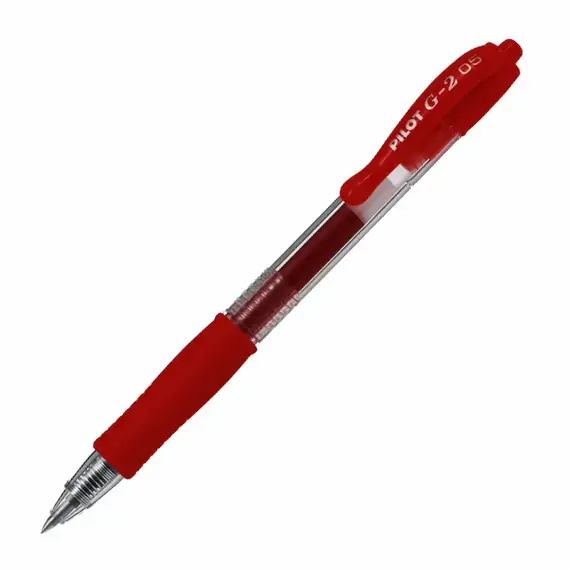 PILOT G-2 Gel Ink Pen 0.5mm Dark Red (12 pcs/box), 2 image