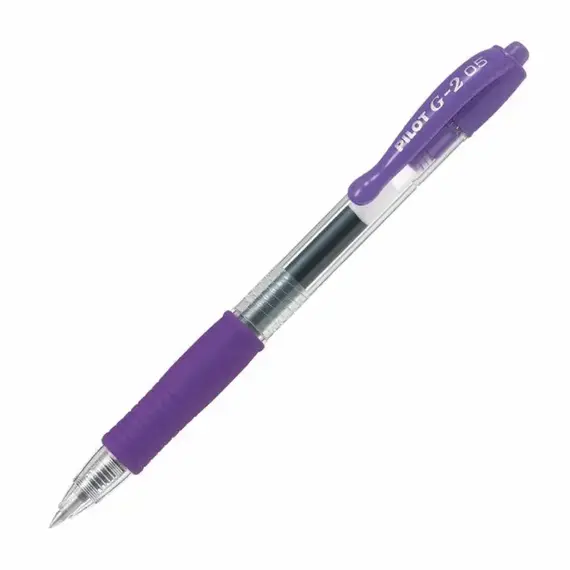 PILOT G-2 Gel Ink Pen 0.5mm Violet (12 pcs/box), 2 image