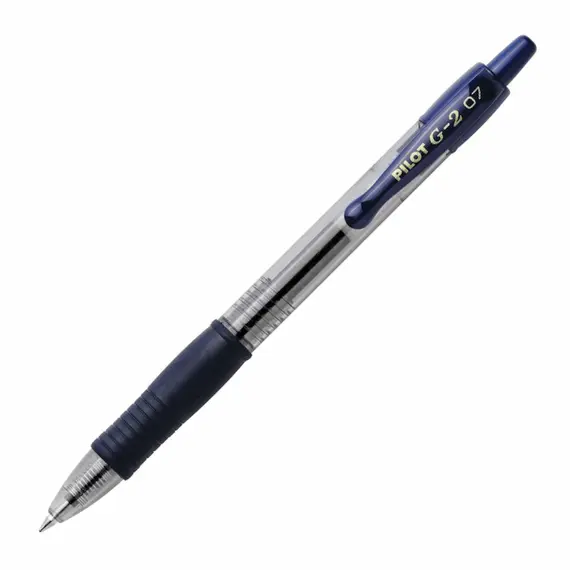 PILOT G-2 Gel Ink Pen 0.7mm Dark Blue (12 pcs/box), 2 image