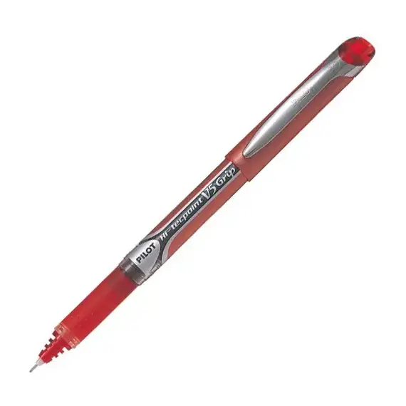 PILOT HI-TECPOINT Grip V5 Pen 0.5mm Red (12 pcs/box), 2 image