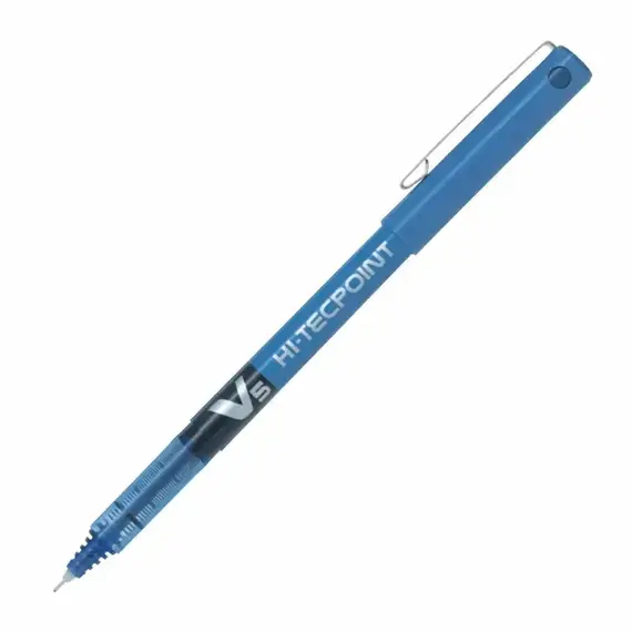 PILOT HI-TECPOINT V5 Pen 0.5mm Blue (12 pcs/box), 2 image