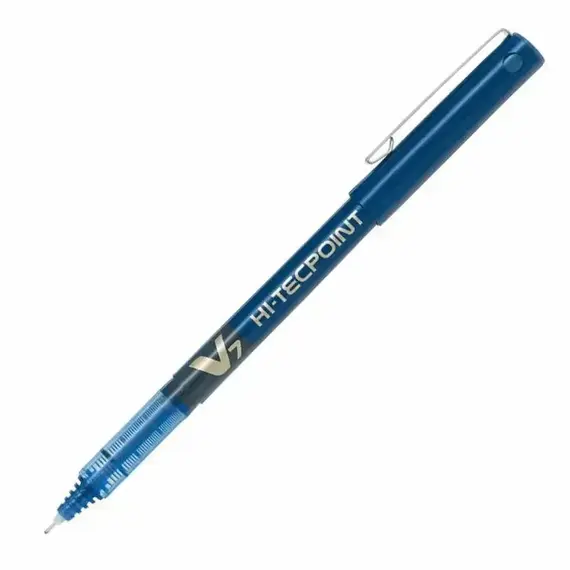 PILOT HI-TECPOINT V7 Pen 0.7mm Blue (12 pcs/box), 2 image
