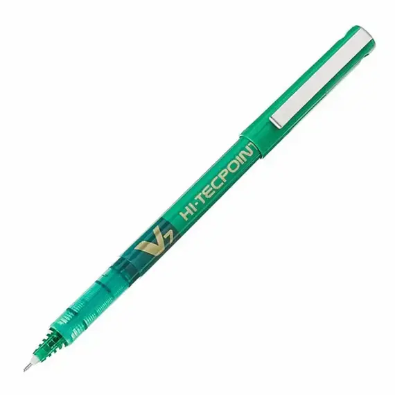PILOT HI-TECPOINT V7 Pen 0.7mm Green (12 pcs/box)