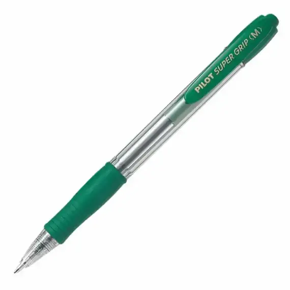 PILOT Super Grip B.Point Pen 1mm Green (12 pcs/box), 2 image