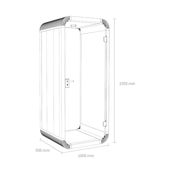 ساوند بوكس حلول عزل الصوت - مقاس صغير