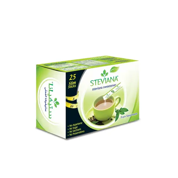 Steviana Sweetener Slim Stick (25 stick x 1.5g)