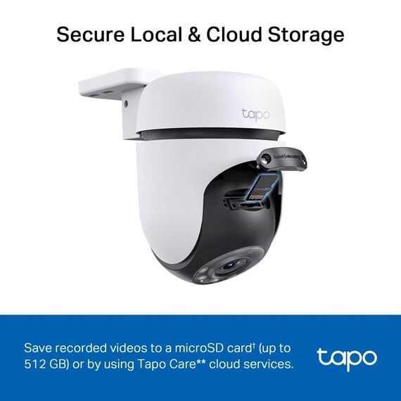 Tapo Outdoor Pan/Tilt Security Wi Fi Camera –  C510W